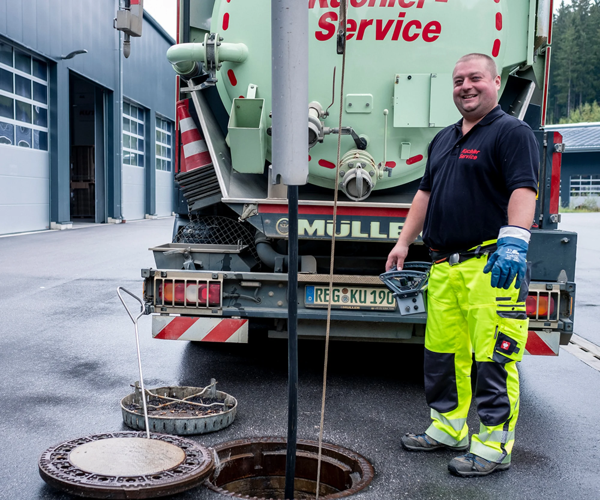 Leistungen für Kanalreinigung und Rohrreinigung
