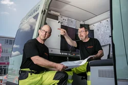 Ablauf von Reinigung und Untersuchung